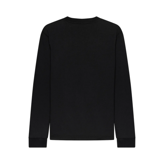 Fox Youth Roughcut Long Sleeve Tee - Ultra Black