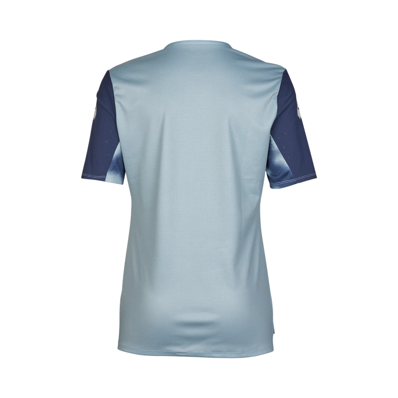 Fox Womens Defend Taunt Short Sleeve Jersey - Gunmetal Grey SALE