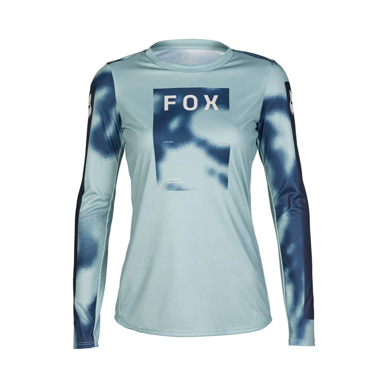 Fox Womens Ranger Taunt Long Sleeve Jersey - Gunmetal SALE