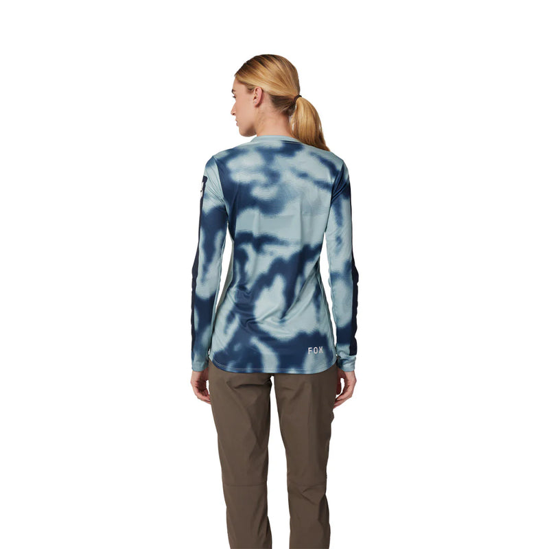 Fox Womens Ranger Taunt Long Sleeve Jersey - Gunmetal SALE