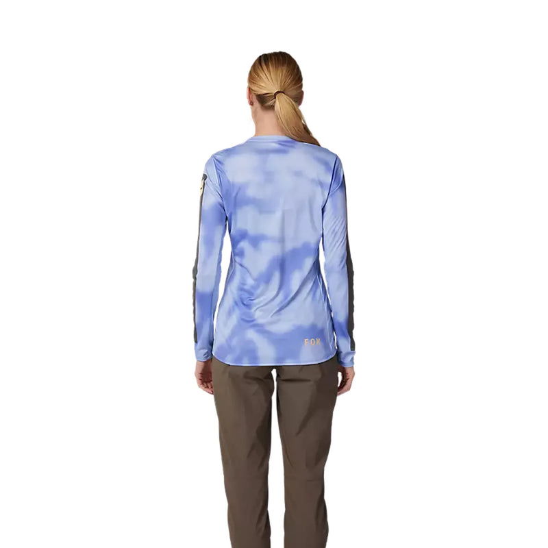 Fox Womens Ranger Taunt Long Sleeve Jersey - Tulip SALE