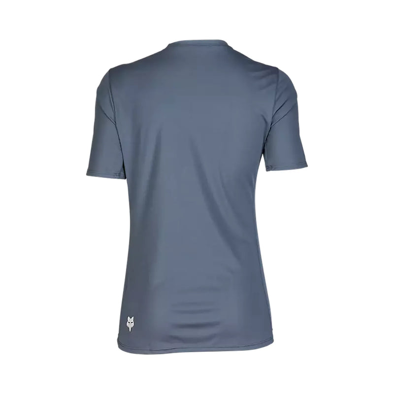 Fox Womens Ranger Wordmark Short Sleeve Jersey - Graphite Grey SALE
