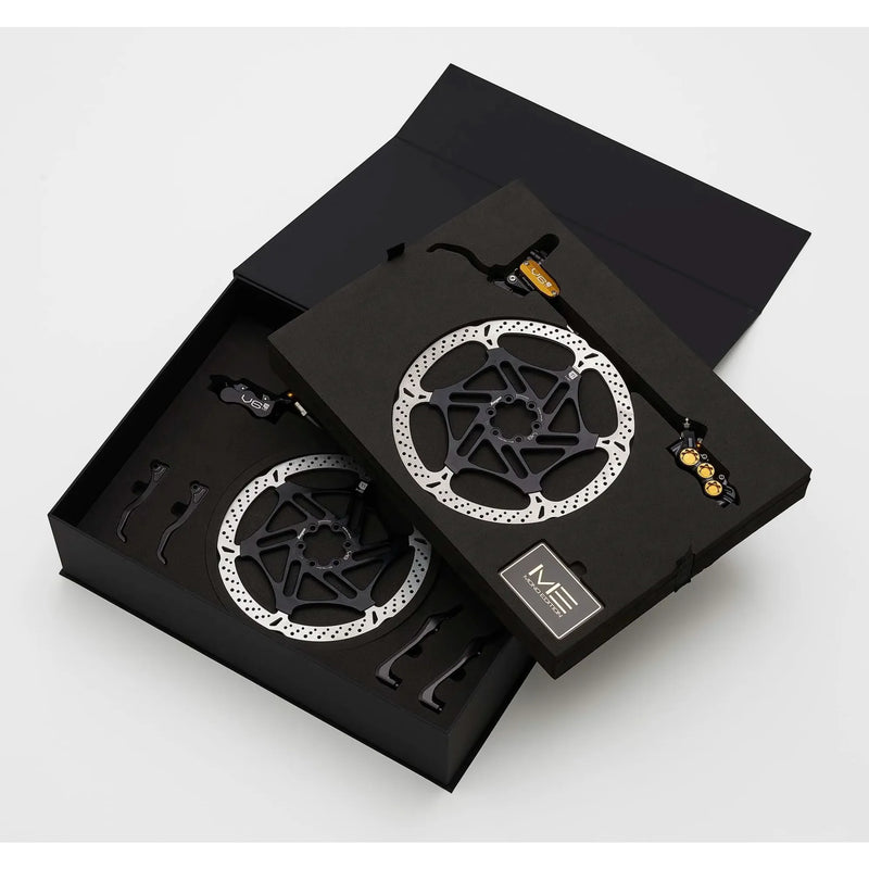 Hope EVO V6Ti Mono Edition Brake Set Black/Gold