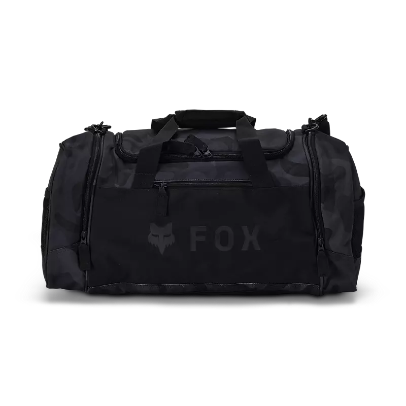 Fox 180 Black Camo Duffle Gear Bag - Black Camoflage