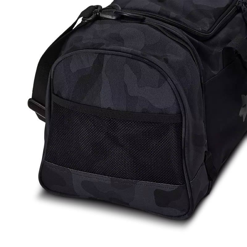 Fox 180 Black Camo Duffle Gear Bag - Black Camoflage