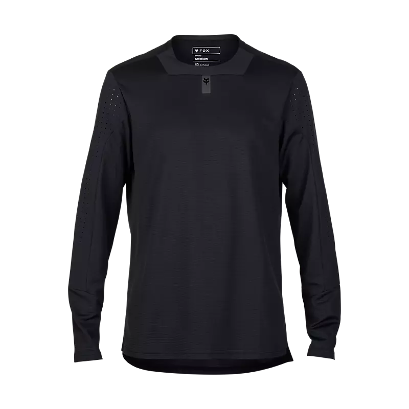 Fox Defend Long Sleeve Jersey - Black