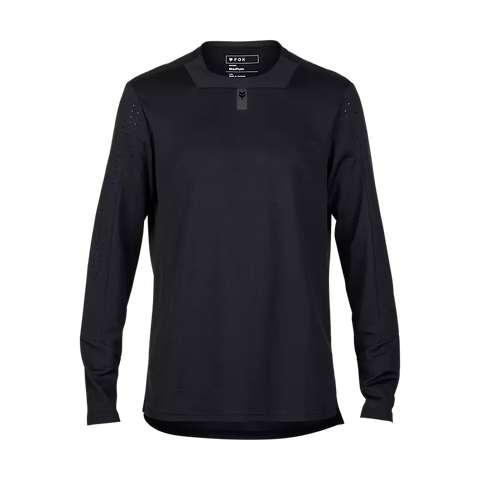 Fox Defend Long Sleeve Jersey - Black