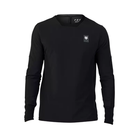 Fox Defend Thermal Long Sleeve Jersey - Black