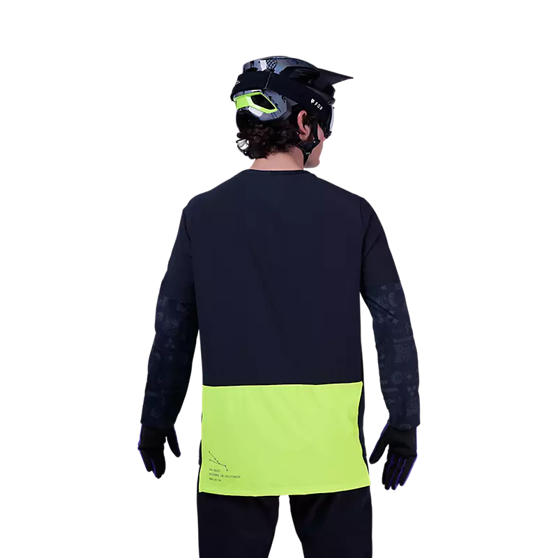 Fox Defend Thermal Lunar Special Edition Long Sleeve Jersey - Black
