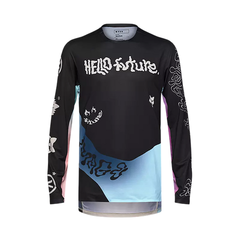 Fox Flexair Hello Future Special Edition Long Sleeve Jersey - Cream - SALE