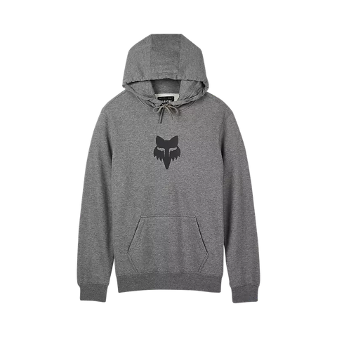 Fox Head Pullover Hoodie - Heather Graphite Grey