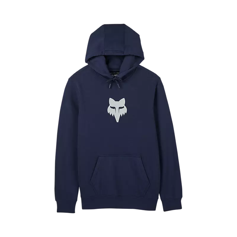 Fox Head Pullover Hoodie - Midnight Blue