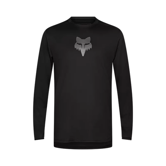 Fox Ranger Fox Head Long Sleeve Jersey - Black