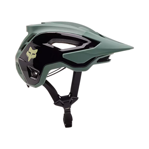 Sale - Fox Speedframe Pro Helmet - Blocked - Hunter Green - AW24