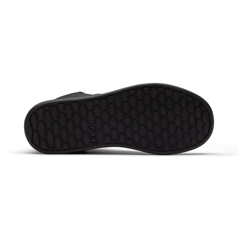 Fox Union Canvas Mid Flat Shoes - Black