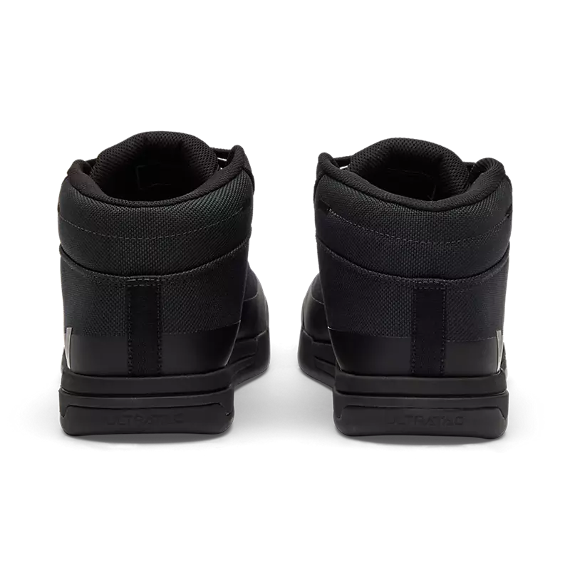 Fox Union Canvas Mid Flat Shoes - Black