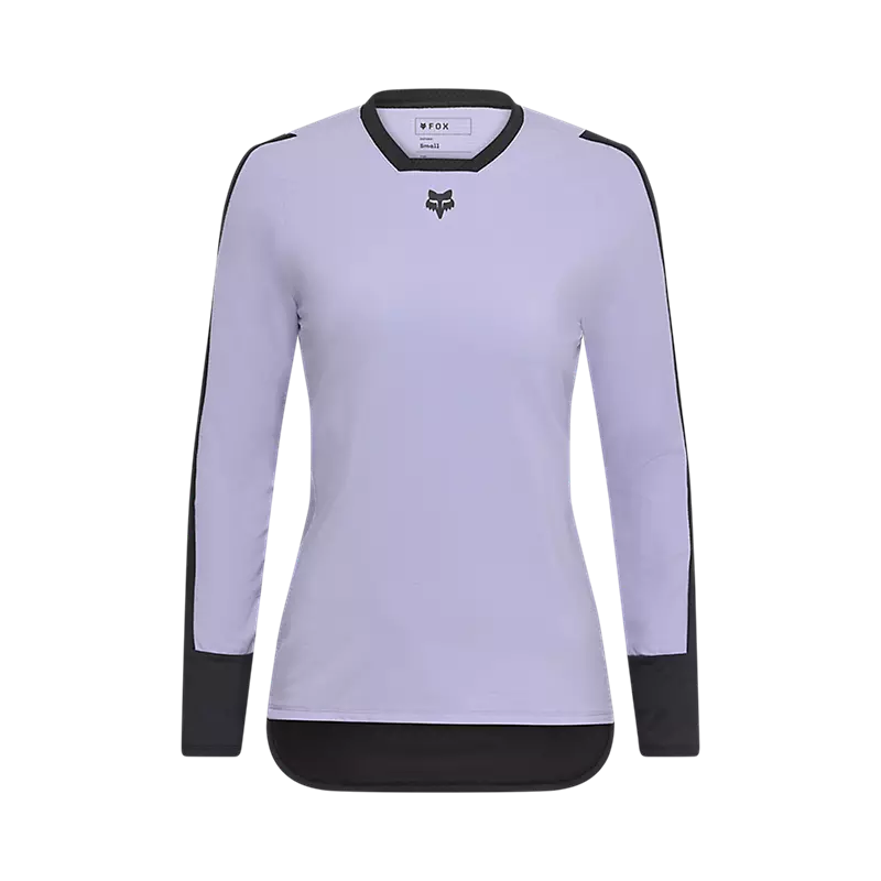 Fox Womens Defend Thermal Long Sleeve Jersey - Lilac SALE