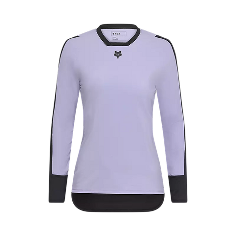 Fox Womens Defend Thermal Long Sleeve Jersey - Lilac SALE