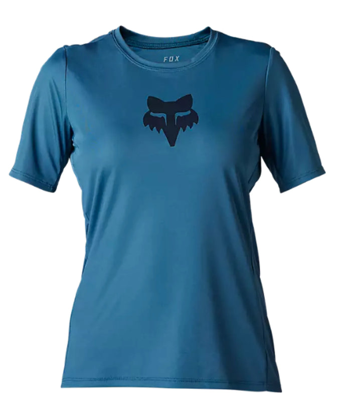 Fox Womens Ranger Short Sleeve Jersey - Slate Blue SALE
