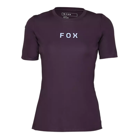 Sale - Fox Womens Ranger Workmark Jersey - Dark Purple - AW24