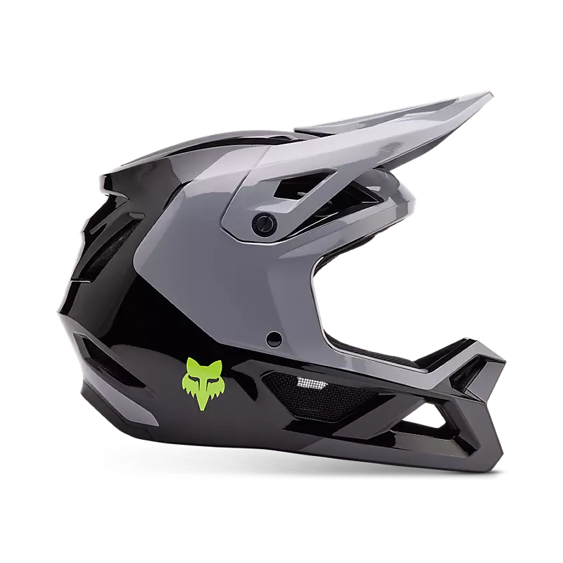 Fox Youth Rampage Full Face Helmet Barge Cloud Grey AW24