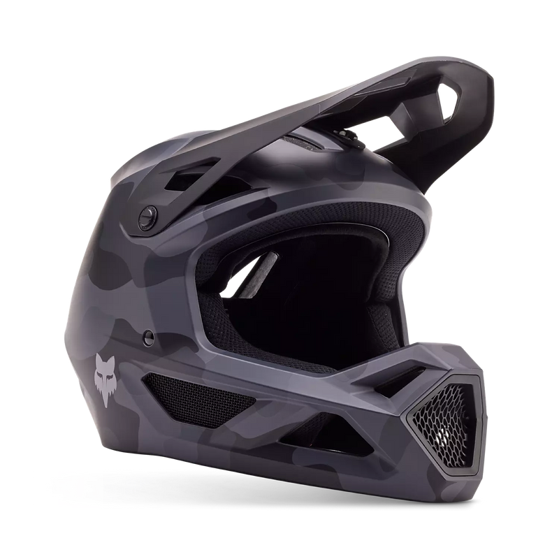 Fox Youth Rampage Full Face Helmet - Camo - Black