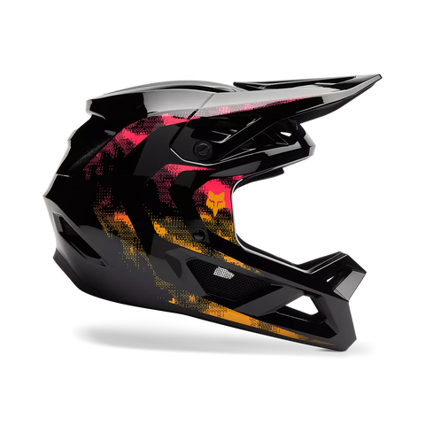 Fox Youth Rampage Full Face Helmet - Kairos - Tangerine - SALE
