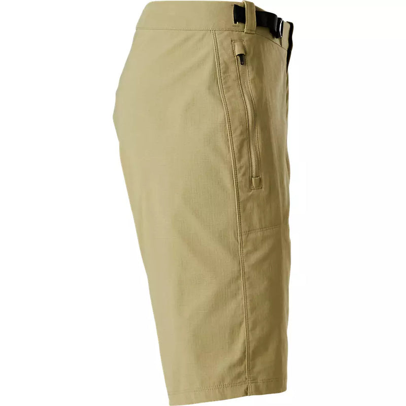 Fox Womens Ranger Shorts with Liner - Bark - SALE