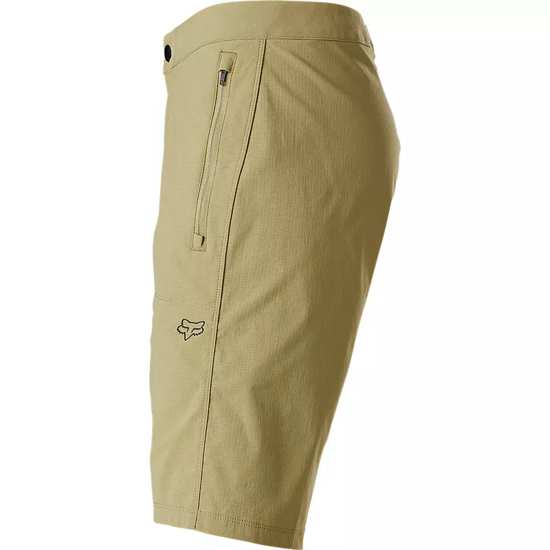 Fox Womens Ranger Shorts with Liner - Bark - SALE