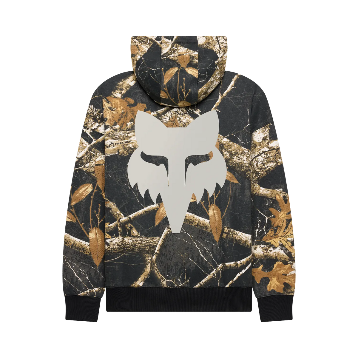 Fox Realtree Fleece Pullover Hoodie - Black/Multi