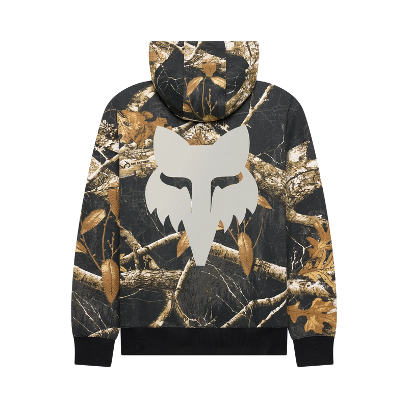 Fox Realtree Fleece Pullover Hoodie - Black/Multi