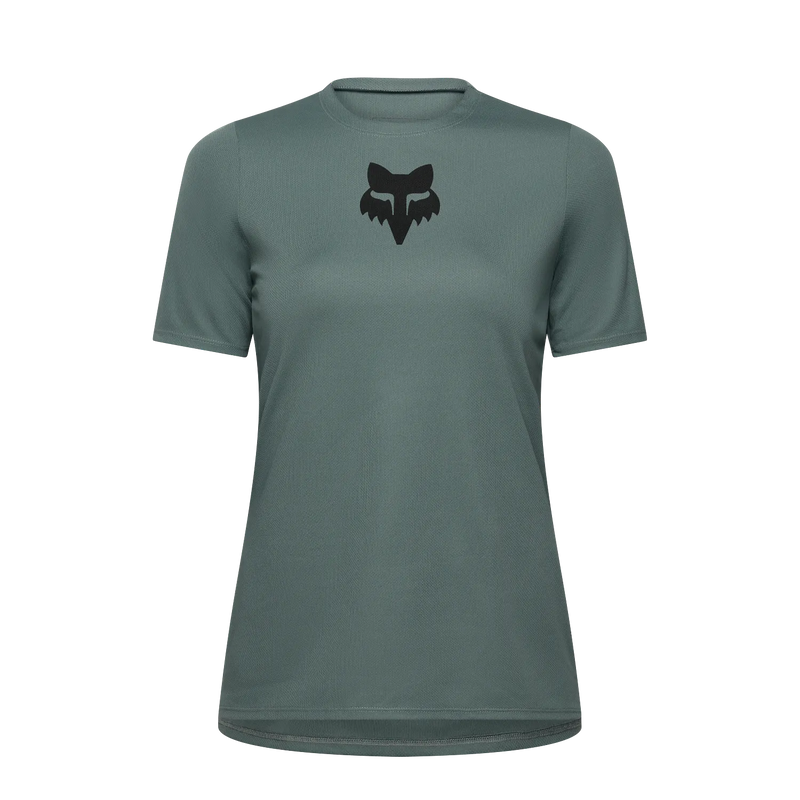 Fox Womens Ranger Fox Head Jersey - Sage Green