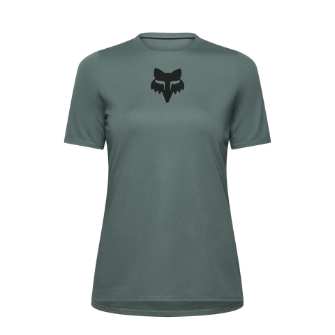 Fox Womens Ranger Fox Head Jersey - Sage Green