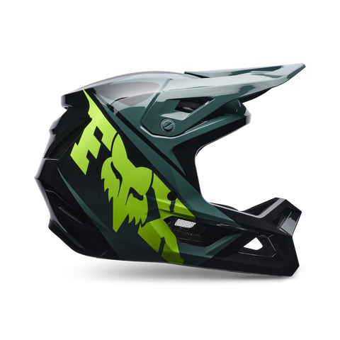 Fox Youth Rampage Full Face Helmet - Foundry - Sage Green