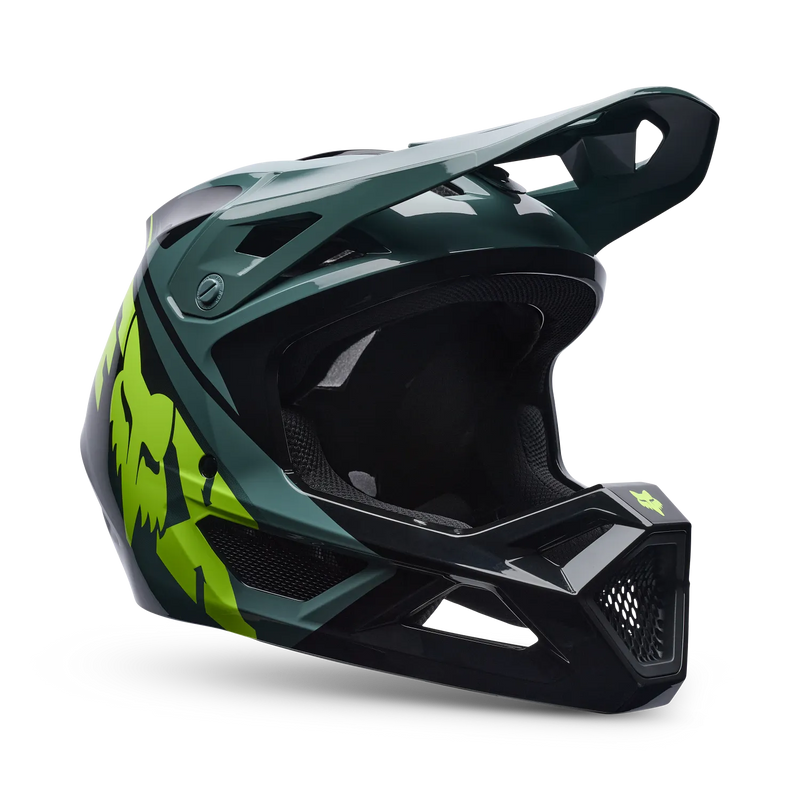 Fox Youth Rampage Full Face Helmet - Foundry - Sage Green