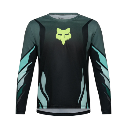 Fox Youth Ranger Long Sleeve Jersey Foundry - Sage Green