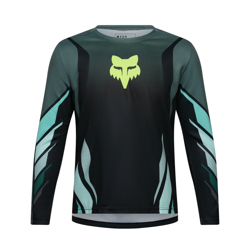 Fox Youth Ranger Long Sleeve Jersey Foundry - Sage Green