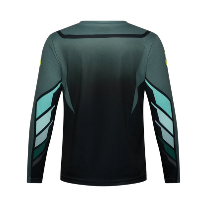 Fox Youth Ranger Long Sleeve Jersey Foundry - Sage Green