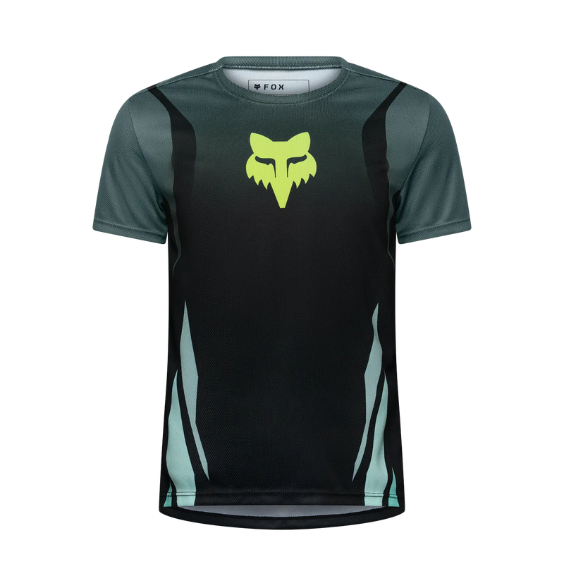 Fox Youth Ranger Short Sleeve Jersey Foundry - Sage Green