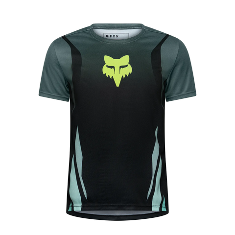 Fox Youth Ranger Short Sleeve Jersey Foundry - Sage Green