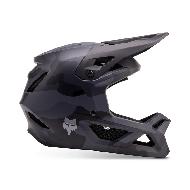 Fox Youth Rampage Full Face Helmet - Camo - Black