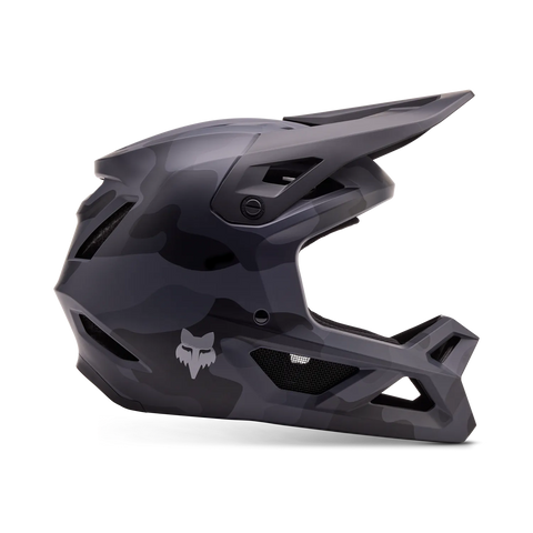 Fox Youth Rampage Full Face Helmet - Camo - Black