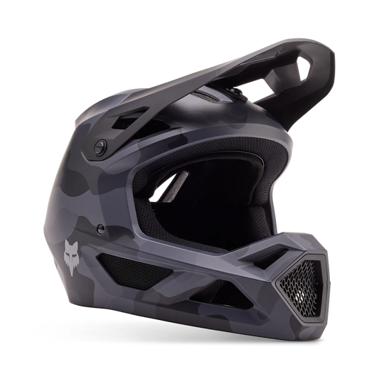 Fox Youth Rampage Full Face Helmet - Camo - Black