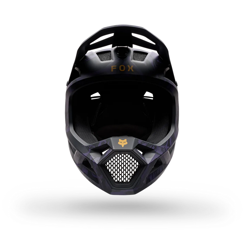 Fox Youth Rampage Full Face Helmet - Image Print - Plum - SALE