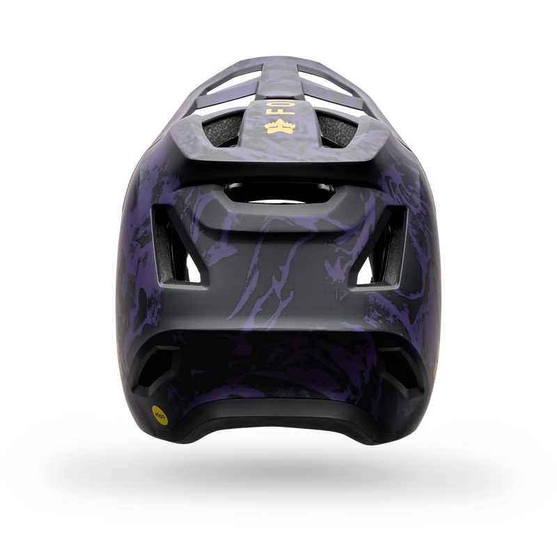Fox Youth Rampage Full Face Helmet - Image Print - Plum - SALE