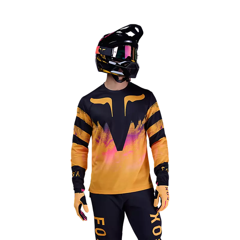 Fox Ranger Kairos Long Sleeve Jersey - Tangerine
